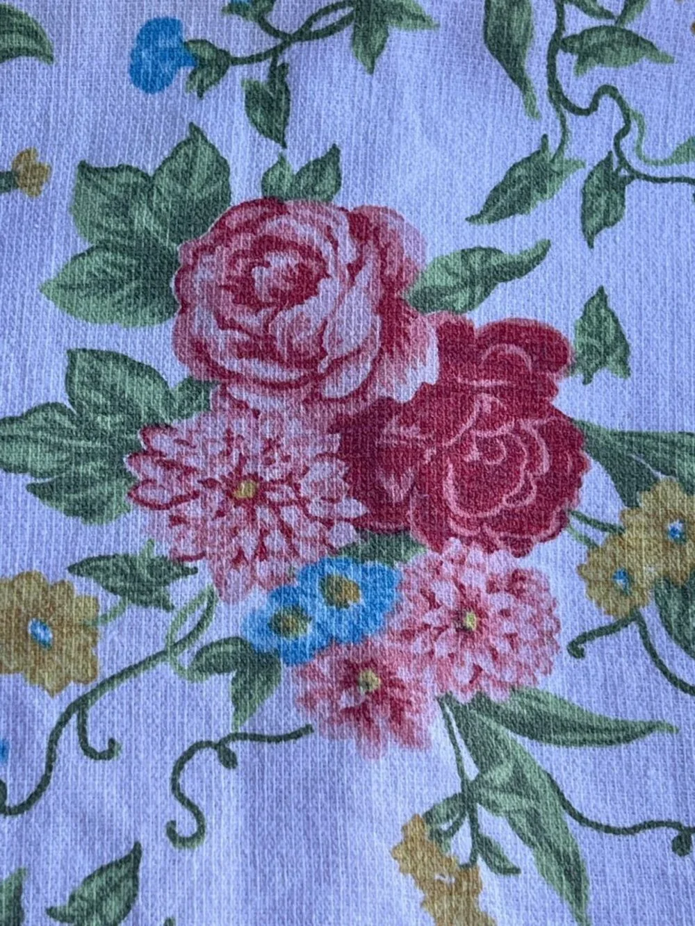 The Pioneer Woman Kitchen Towels Floral & Checkered Red White Blue 26